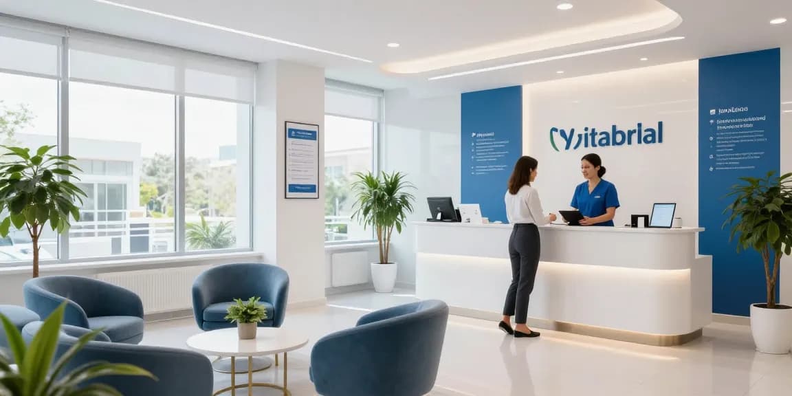 Hair transplant Istanbul - Consultation in a modern clinic, showcasing healthcare services and patient care.